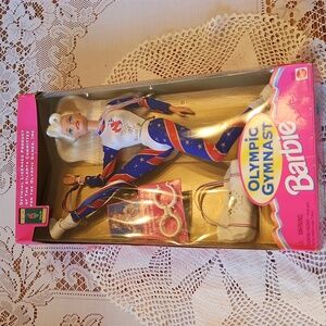 Barbie, Olympic Gymnast,  NWT,  1996 Atlanta,  Excellent condition ♥️